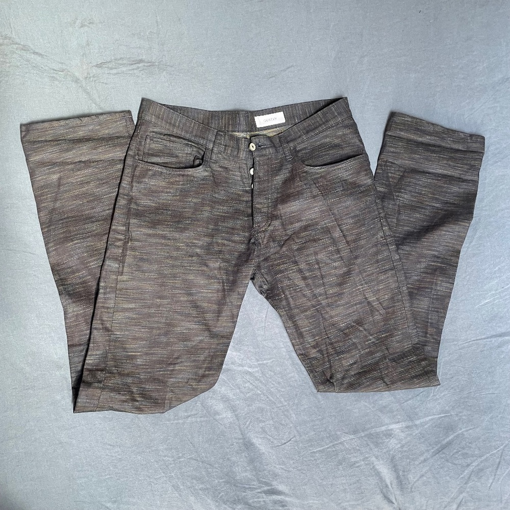 Gustin 36 Straight Indigo Rainbow 5 Pocket